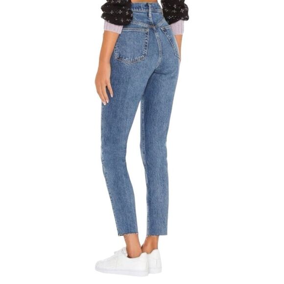 We The Free Stella High Rise Button-fly Raw Hem Sz 26 OB90259 - Picture 6 of 6